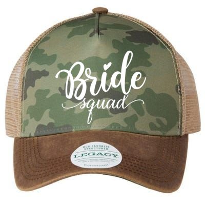 Bride Squad Cute Wedding Legacy Tie Dye Trucker Hat