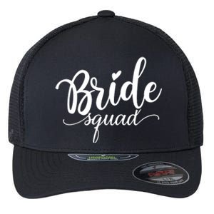 Bride Squad Cute Wedding Flexfit Unipanel Trucker Cap