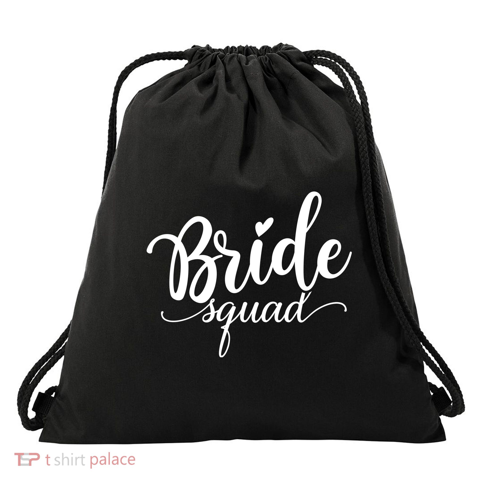 Bride Squad Cute Wedding Drawstring Bag