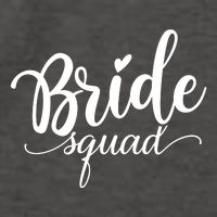 Bride Squad Cute Wedding Vector Backpack