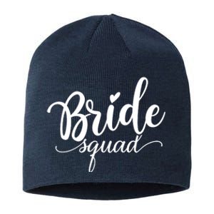 Bride Squad Cute Wedding Sustainable Beanie