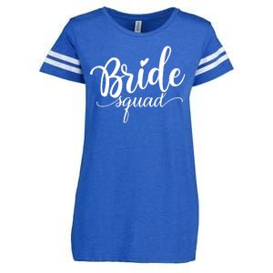 Bride Squad Cute Wedding Enza Ladies Jersey Football T-Shirt