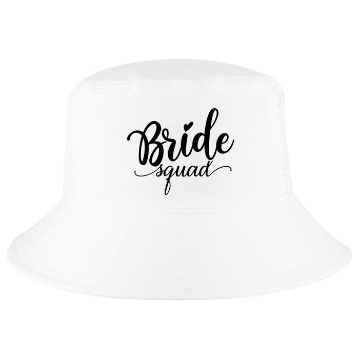 Bride Squad Cute Wedding Cool Comfort Performance Bucket Hat