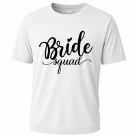 Bride Squad Cute Wedding Cooling Performance Crew T-Shirt