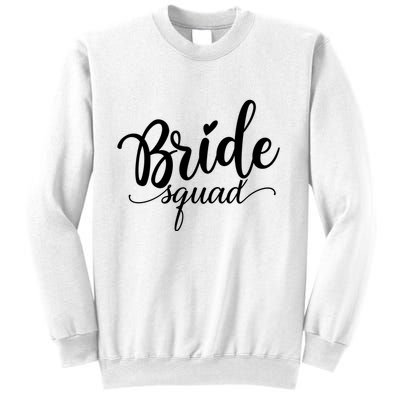 Bride Squad Cute Wedding Sweatshirt