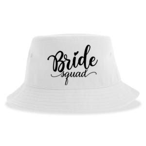 Bride Squad Cute Wedding Sustainable Bucket Hat