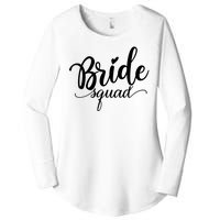 Bride Squad Cute Wedding Women's Perfect Tri Tunic Long Sleeve Shirt