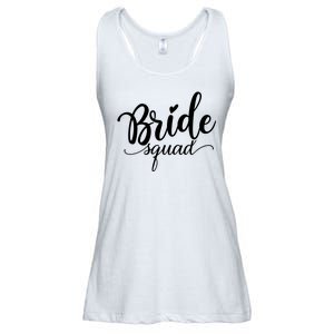 Bride Squad Cute Wedding Ladies Essential Flowy Tank