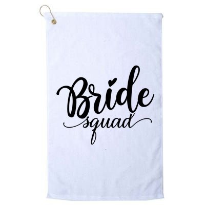 Bride Squad Cute Wedding Golf Towel