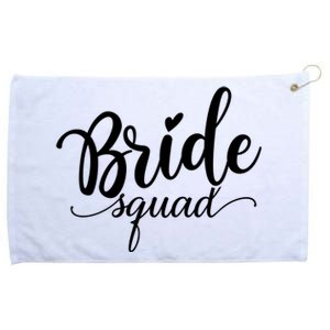 Bride Squad Cute Wedding Grommeted Golf Towel