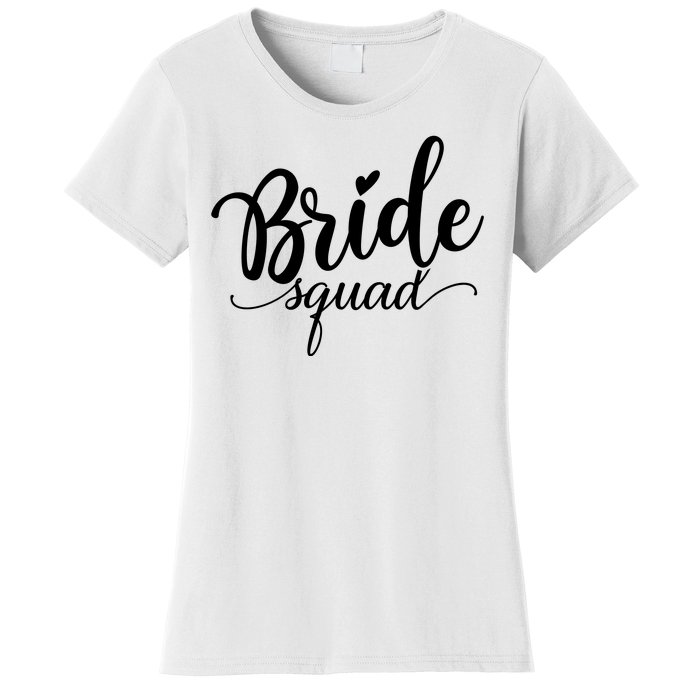 Bride Squad Cute Wedding Women's T-Shirt