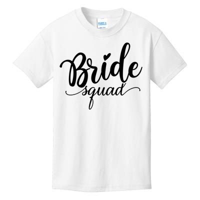 Bride Squad Cute Wedding Kids T-Shirt