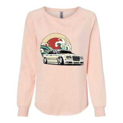 Bippu Style Car Womens California Wash Sweatshirt