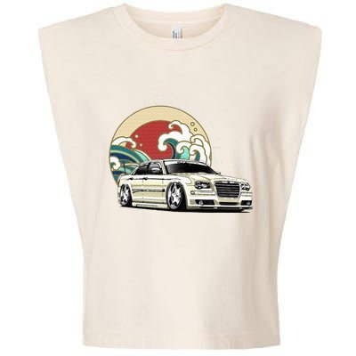 Bippu Style Car Garment-Dyed Women's Muscle Tee