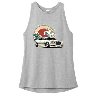 Bippu Style Car Ladies PosiCharge Tri-Blend Wicking Tank