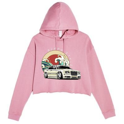 Bippu Style Car Crop Fleece Hoodie