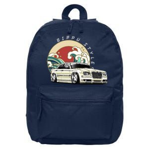 Bippu Style Car 16 in Basic Backpack