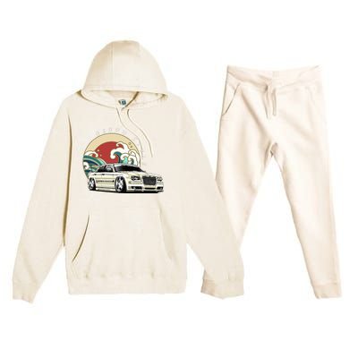 Bippu Style Car Premium Hooded Sweatsuit Set