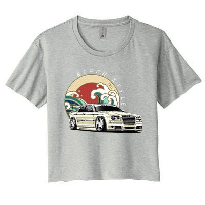 Bippu Style Car Women's Crop Top Tee