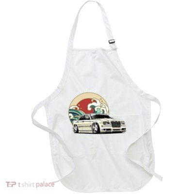 Bippu Style Car Full-Length Apron With Pockets