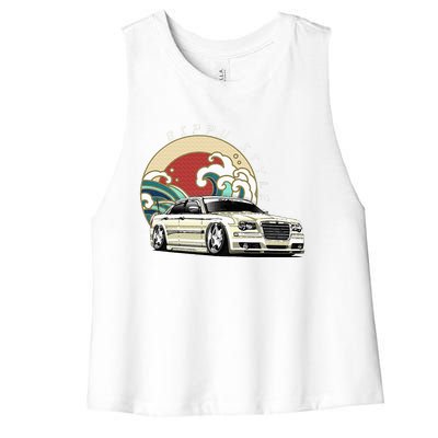 Bippu Style Car Women's Racerback Cropped Tank