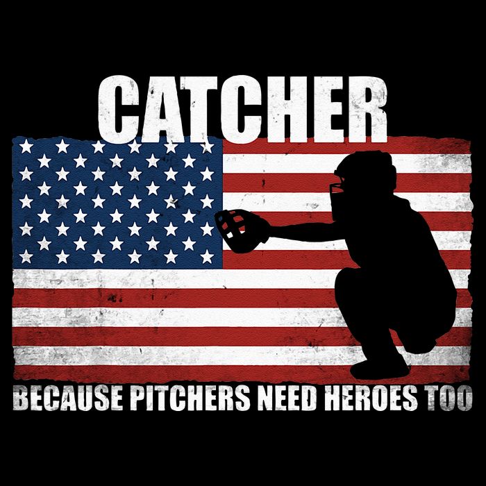 Baseball Softball Catcher Because Pitchers Need Heros Too Sweatshirt