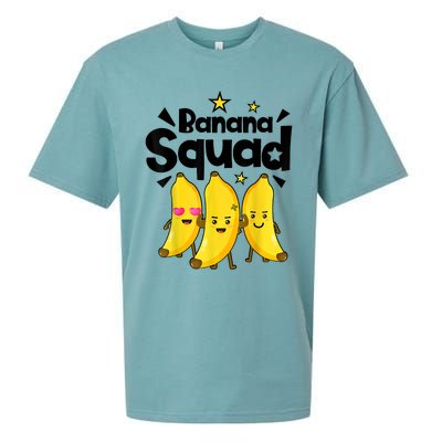 Banana Squad Dance Dancing Funny Cute Sueded Cloud Jersey T-Shirt