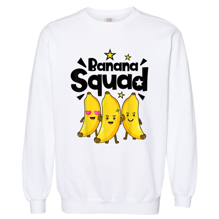 Banana Squad Dance Dancing Funny Cute Garment-Dyed Sweatshirt