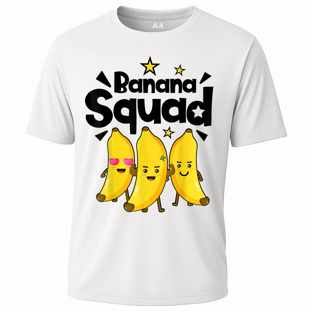 Banana Squad Dance Dancing Funny Cute Cooling Performance Crew T-Shirt