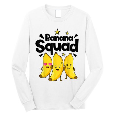 Banana Squad Dance Dancing Funny Cute Long Sleeve Shirt