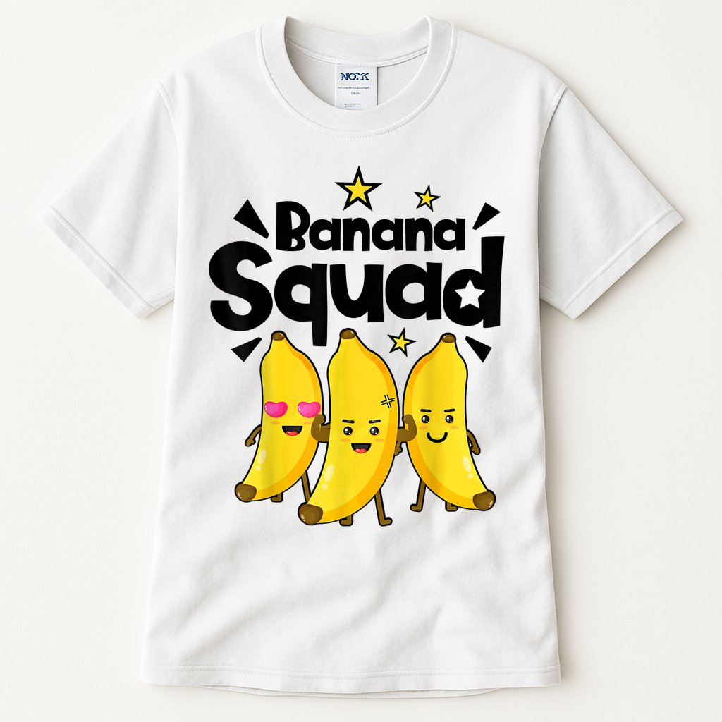 Banana Squad Dance Dancing Funny Cute Tall T-Shirt