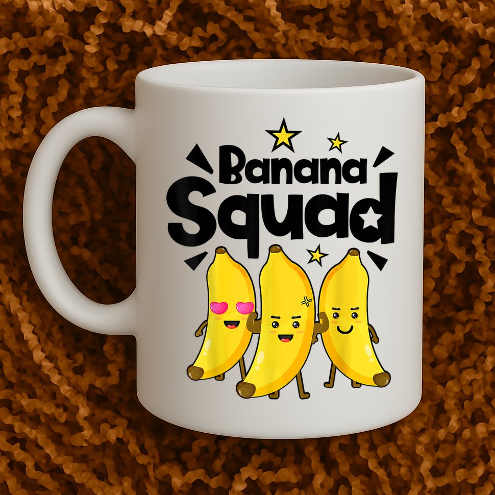 Banana Squad Dance Dancing Funny Cute Mug