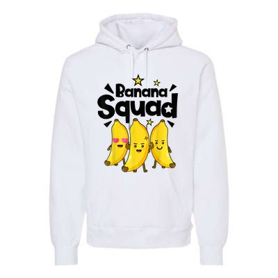 Banana Squad Dance Dancing Funny Cute Premium Hoodie