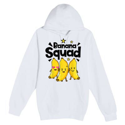 Banana Squad Dance Dancing Funny Cute Premium Pullover Hoodie