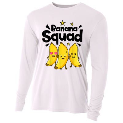 Banana Squad Dance Dancing Funny Cute Cooling Performance Long Sleeve Crew