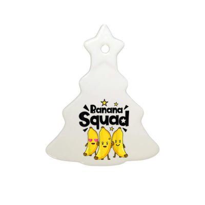 Banana Squad Dance Dancing Funny Cute Ceramic Tree Ornament