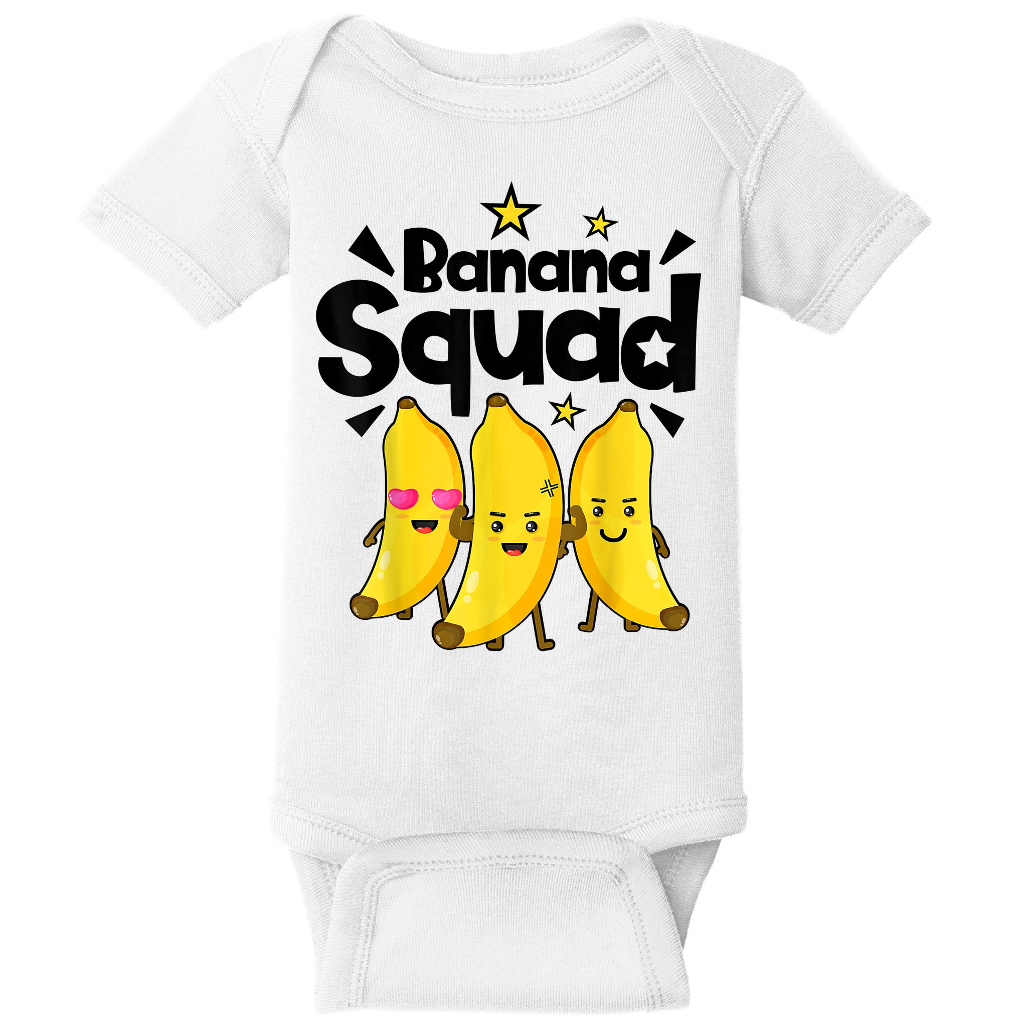 Banana Squad Dance Dancing Funny Cute Baby Bodysuit