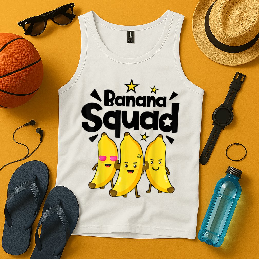 Banana Squad Dance Dancing Funny Cute Tank Top