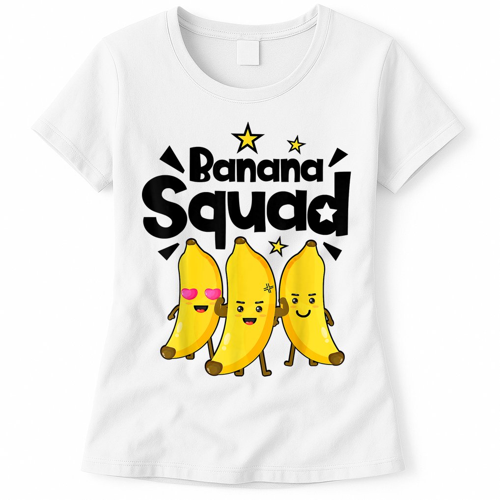 Banana Squad Dance Dancing Funny Cute Womens T-Shirt