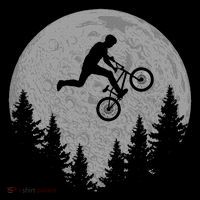 Bmx Stunt Dirt Bike Moon Freestyle Rider Gift Tall T-Shirt