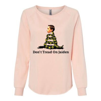 Brick Suit Dont Tread On Jaiden Womens California Wash Sweatshirt