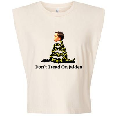 Brick Suit Dont Tread On Jaiden Garment-Dyed Women's Muscle Tee