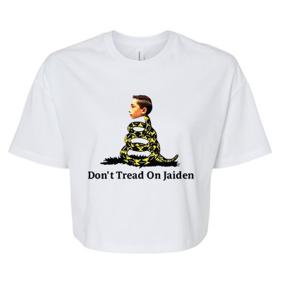 Brick Suit Dont Tread On Jaiden Bella+Canvas Jersey Crop Tee