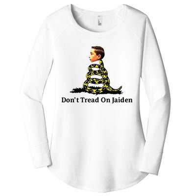 Brick Suit Dont Tread On Jaiden Women's Perfect Tri Tunic Long Sleeve Shirt