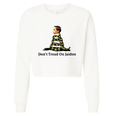 Brick Suit Dont Tread On Jaiden Cropped Pullover Crew