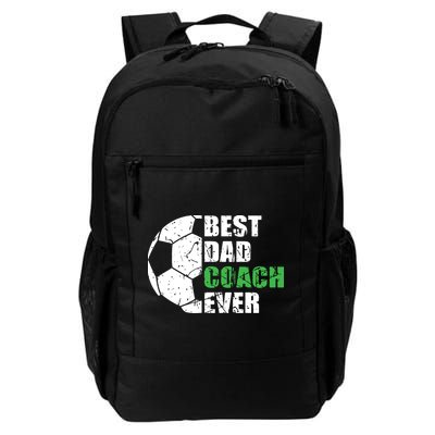 Best Soccer Dad Coach Ever Retro Father Soccer Coach Dad Backpack