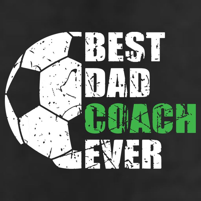 Best Soccer Dad Coach Ever Retro Father Soccer Coach Dad Adult Drive Performance Visor