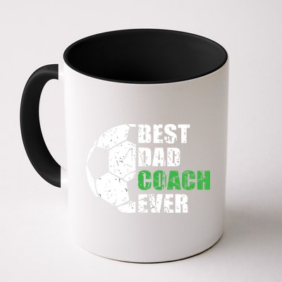 Best Soccer Dad Coach Ever Retro Father Soccer Coach Dad Mug