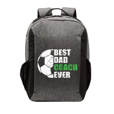 Best Soccer Dad Coach Ever Retro Father Soccer Coach Dad Vector Backpack