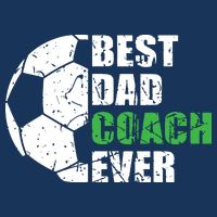 Best Soccer Dad Coach Ever Retro Father Soccer Coach Dad Cooling Performance Crew T-Shirt